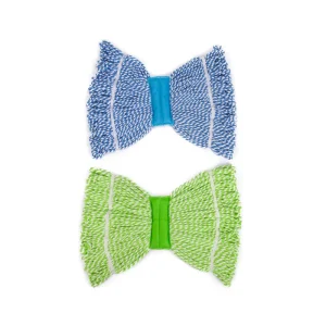 Microfiber Tube Wet Mop Washable Industrial Commercial Mop Head Refill