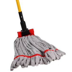 Microfiber Tube Wet Mop with Metal Fiberglass Handle