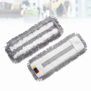 Microfiber Tufted Cotton and Polyester Blend Mop Head for Industrial Floor Cleaning