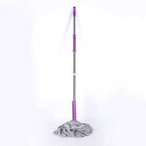 Microfiber Twist Mop Hand Free Household Convenient Cleaning Floor Mop Stick