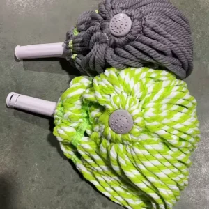 Microfiber Twist Mop Refill, Rotary Mop Head for Wet and Dry Use