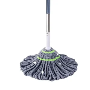Microfiber Twist Spin Mop Hands Free Wringing Magic Mop Long Handle Mop Easy to Cleaning Floor