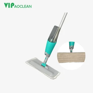 Microfiber Water Spray Mop with Steel Handle