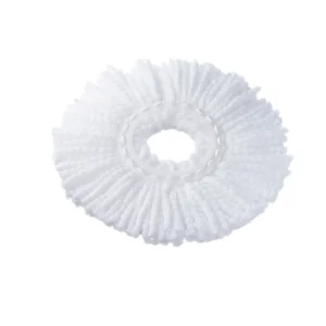 Microfiber for 360 for Spin Mop Replacement Head Home Cleaning Tool With Round Shape 360 Degree Swivel Easy to Use Durable Home
