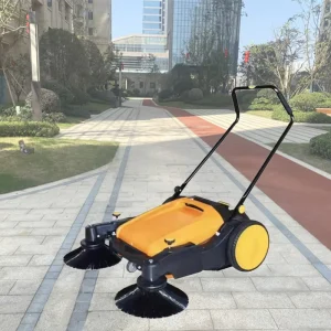 Mini Automatic Walk-Behind Road and Floor Sweeper, 1000mm, 70L