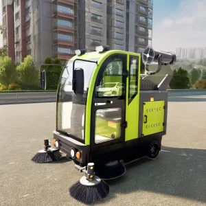 Mini Concrete Floor Cleaning Sweeper, Commercial Electric Wireless Machine