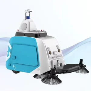 Mini Electric Unmanned Sweeper with Automatic Vacuuming and Remote Control