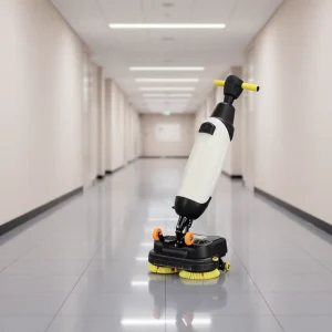Mini Electric Walk-Behind Commercial Floor Scrubber Cleaning Machine