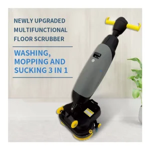 Mini Hand-Push Scrubbing Machine for Marble Cleaning