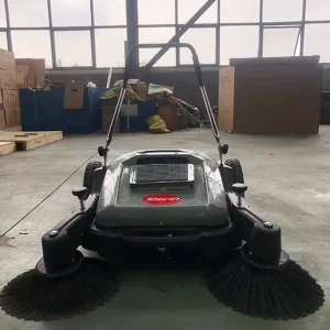 Mini Hand-Push Street and Leaf Floor Sweeper