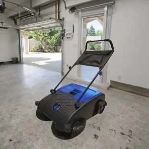 Mini Handheld Manual Sweeper for Street Dust, Leaves, and Debris
