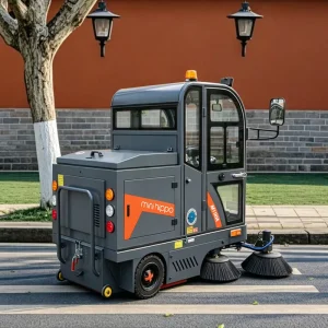 Mini Hippo M190A 5 Ride On Floor Sweeper Warehouse Sweeper Industrial Vacuum Cleaner Street Sweeper Road Cleaning Machine