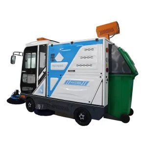 Mini Hippo MH230B Industrial Ride-On Electric Floor Cleaning Machine 2200W 48V Multi-Function Road Sweeper