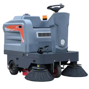 Mini Tricycle-Powered Floor Sweeper Machine for Residential Community Maintenance