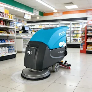 Mini Walk Behind Electric Floor Washing Scrubbing Machine PC50