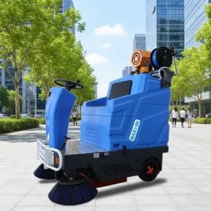 MiniHippo New MAX130 1 Multifunctional Industrial High Pressure Cleaning Machine Municipal Road Vacuum Cleaner Electric Sweeper