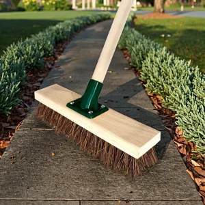 Modern 30cm Wooden Broom with PP Broom Head Cleaning Supplies Garden cement road floor squeege cleaning brush