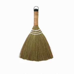 Modern Mung Bean Straw Broom Soft Bristle for Wooden Floors & Window Sills Eco friendly Household Cleaning Tool