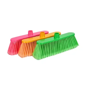 Modern PP Broom Durable Plastic Home Cleaning Tool From Dollar Store
