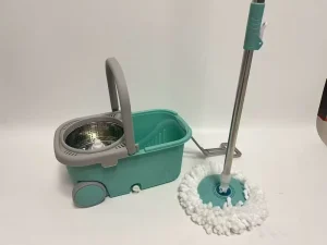 Mop Bucket Set Magic Mop Wringer Bucket Household Cleaning 360 Rotating and Spinning Mop and Bucket