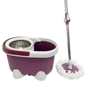 Mop Bucket Set With Wheels 22L 24L Rolling Wringer Pail for Floor Cleaning Kit Mop Accessories Cubo De Fregona YINGJIA