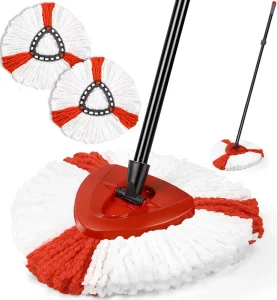 Mop Cleaning Floor Ultra Fine Fiber Mop Filling Mop Replacement Head for O Cedar Easywring Rinseclean 2 Tank Dual System
