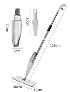 Mops Cleaning Floor Good Helper Detachable White Refills Spray Mop For Spray Mop Helthy