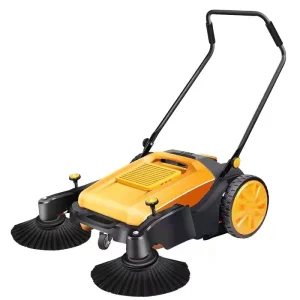 Motor Hotels Manual Disc Pressure Machine Floor Sweeper Cleaning Machine Rohs Manual Professional Broom Factory Manual Swiper