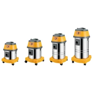 Movable Industrial Vacuum Cleaner 18L 20L 30L 35L Capacity Wet Dry Commercial Vacuum Cleaner for Home Cleaning