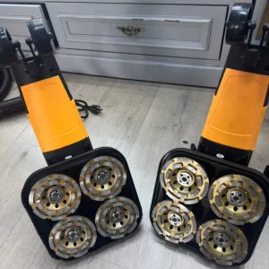Multi Function Dust Free 110V 220V Concrete Polishing Machine Floor Grinder 4 Discs Concrete Grinder