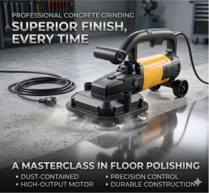 Multi-Function Dust-Free Concrete Surface Edger 110V 220V 3800W Long Rod Floor Grinder