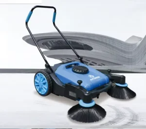 Multi-Function Industrial Indoor Outdoor Power Floor Cleaning Machine Hand-Push Floor Sweeper