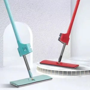 Multi Function Self Wringing Flat Mop for Hardwood Floor Wet & Dry Cleaning Mops Bucket for Bathroom & Kitchen