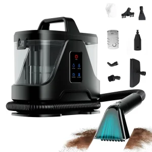 Multi Function Wet and Dry Steam Cleaner for Carpets and Upholstery