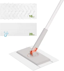 Multi-Functional Automatic Cloth Clip Mini Flat Mop for Home Floor, Wall and Bathroom Cleaning