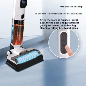 Multi Functional Floor Cleaner Auto Wash Mop Hand Push Integrated Vacuum Scrubber Wet Dry Vacuum Washer