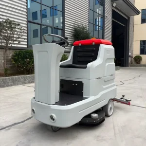 Multi Functional Floor Scrubber Combining Sweeping Scrubbing and Drying in One Efficient Cleaning Machine