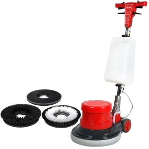 Multi-Purpose Electric Handheld Sweeping and Scrubbing Machine for Home, Hotel, and Restaurant Use
