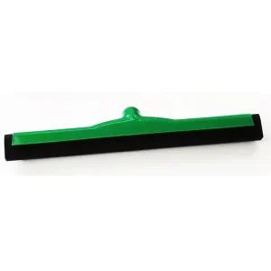 Multi-Surface 18-Inch Plastic Frame Dual EVA Foam Rubber Floor Squeegee Scrubber for Concrete and Hardwood