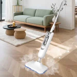 Multi-Surface Steam Mop with 380ML Water Tank and High-Pressure Steam Cleaner