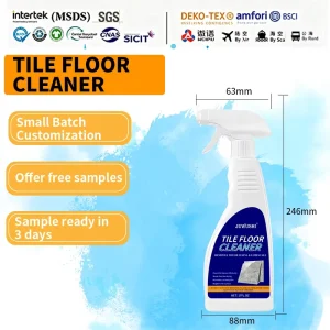 Multi-Surface Tile and Floor Cleaner, Grease and Stain Remover for Ceramic, Porcelain, and Stone Floors, 500ml