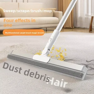 Multi use Pet Hair Magic Silicone Broom C3 Brush Household Lazy person Floor Sweeper Adjustable Dual purpose Mop Squeegee Modern