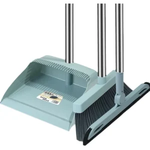 Multifunction Brooms and Dustpans Set Super Long Handle Lobby Broom With Dust Pan