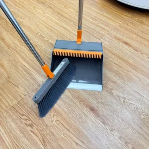 Multifunctional Broom Home Office Kitchen Lobby Floor Sweeping Tools Retractable Broom and Dustpan Set
