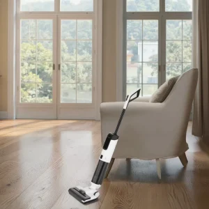 Multifunctional Handheld Wet/Dry Vacuum Cleaner and Mop with Self-Cleaning HEPA Filter for Hard Floors