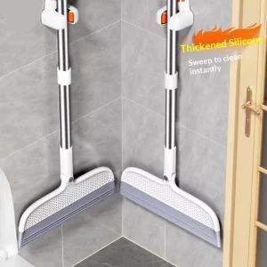 Multifunctional Silicone Window Squeegee and Water Scraper for Bathroom, Toilet, and Floor