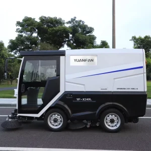 Multifunctional Street Floor Sweeper Machine Floor Scrubber Driving-Type Road Sweeper for Industrial Use