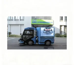 Multimedia Electric Sweeper Enclosed Commercial Cab Sweeper for Parking Lots and Residential Community Roads