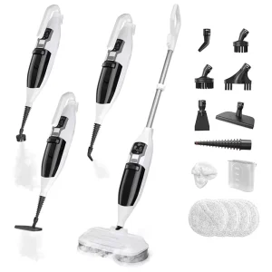 Multipurpose Portable Handheld Spin Steam Mop Cleaner with Accessories