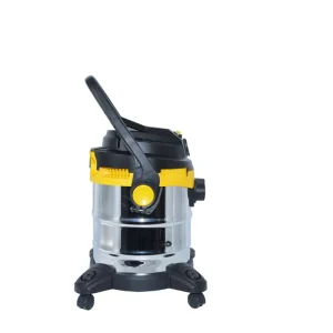 Mute Wet and Dry Vacuum Cleaner Stainless Steel 25L with Socket Portable